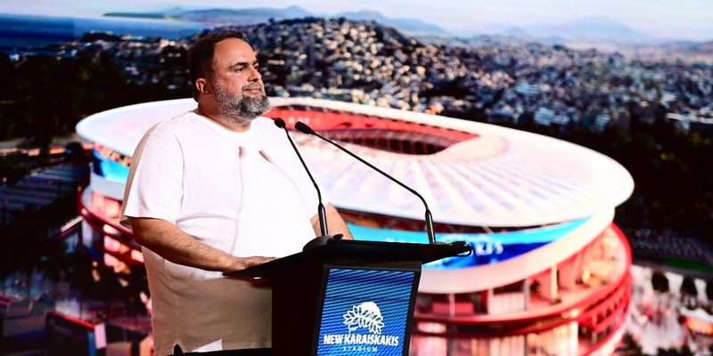 Ο Βαγγέλης Μαρινάκης παρουσίασε το νέο «Γεώργιος Καραϊσκάκης» (Βίντεο)