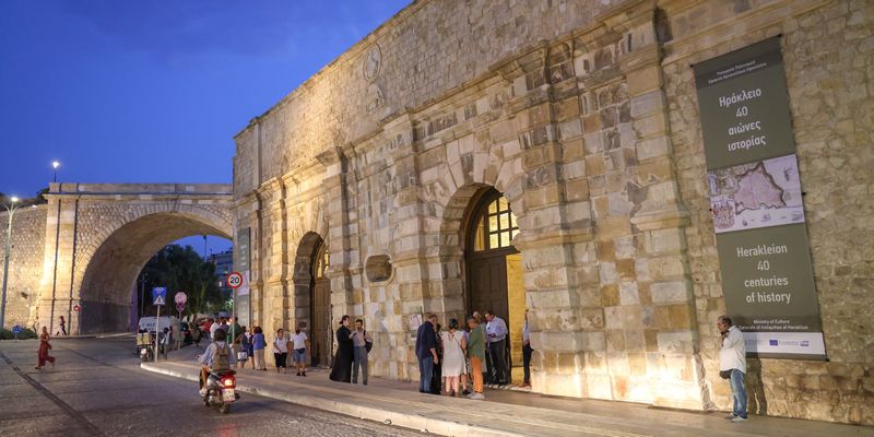 Άνοιξε η Πύλη Παντοκράτορα με τη μόνιμη έκθεση «Ηράκλειο – 40 Αιώνες Ιστορίας»